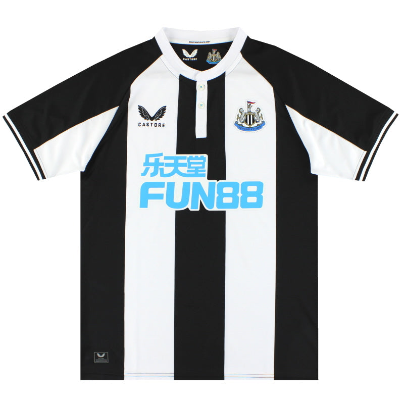 2021-22 Newcastle United Castore Home Shirt *As New* Football Shirt