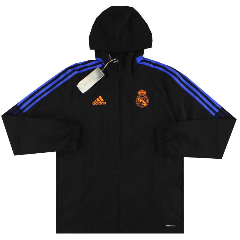 2021-22 Real Madrid adidas Trio Presentation Jacket *BNIB* S.Boys Jacket