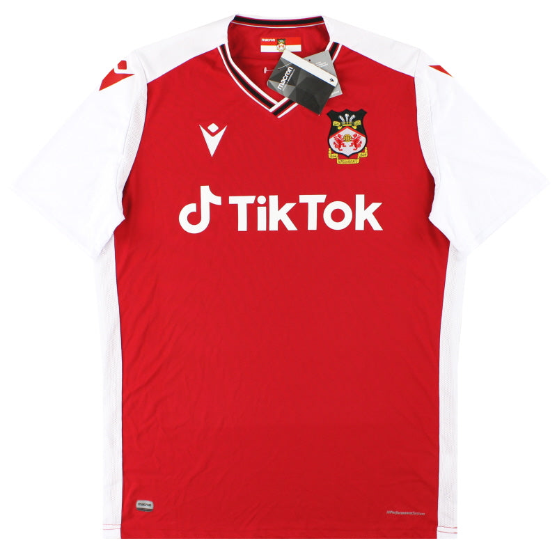 2021-22 Wrexham Macron Home Shirt *w/tags* M Football Shirt