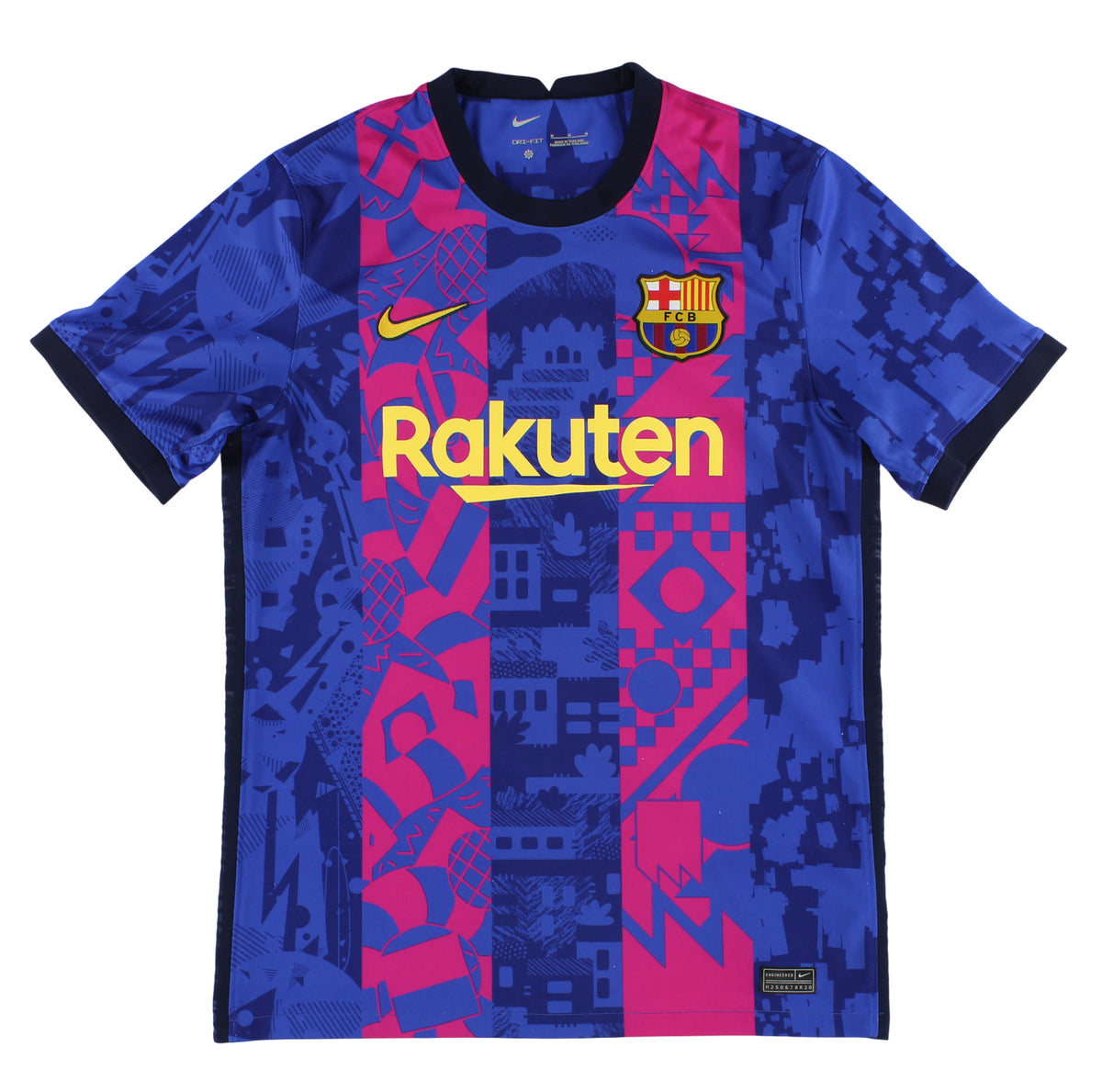 2021-22 Barcelona Nike CL Third Shirt M