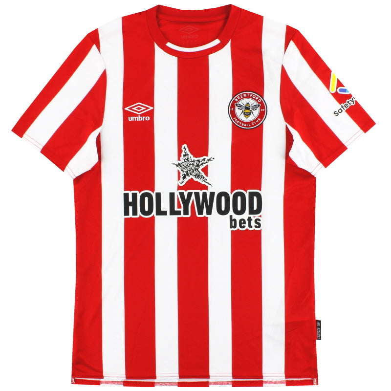 2021-23 Brentford Umbro Home Shirt *As New* M Football Shirt