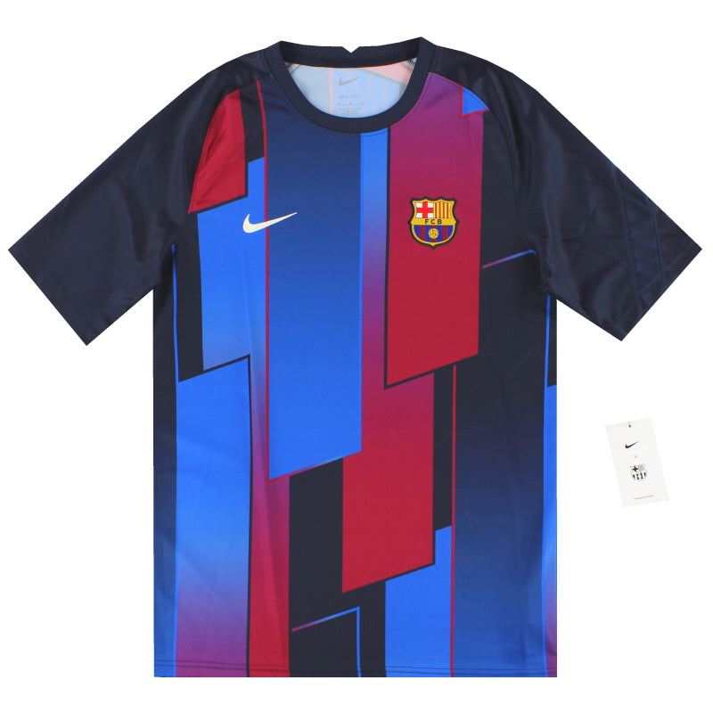 2022-23 Barcelona Nike Pre Match Shirt *w/tags* M Football Shirt
