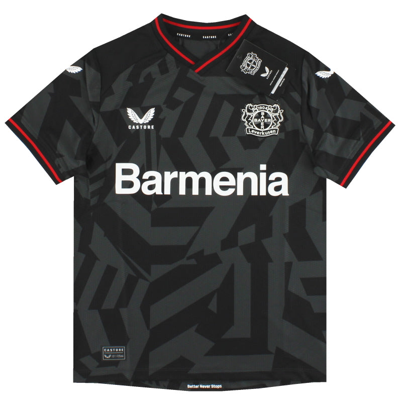 2022-23 Bayer Leverkusen Castore Away Shirt *BNIB* M.Boys Football Shirt
