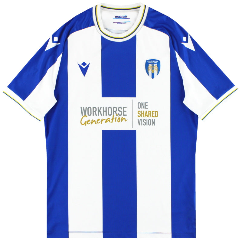 2022-23 Colchester Macron Home Shirt M Football Shirt
