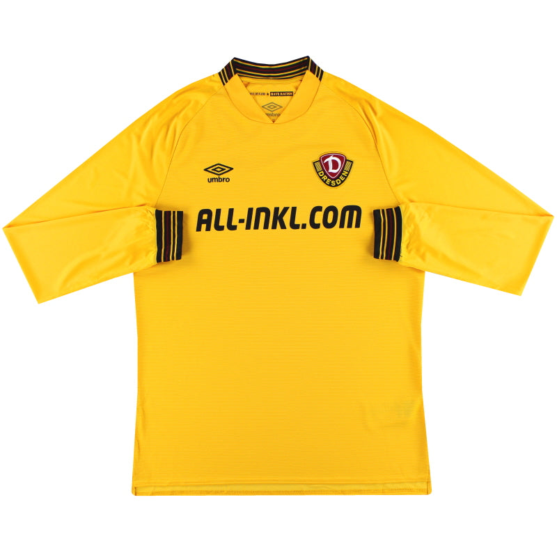2022-23 Dynamo Dresden Umbro Home Shirt L/S *As New* Football Shirt