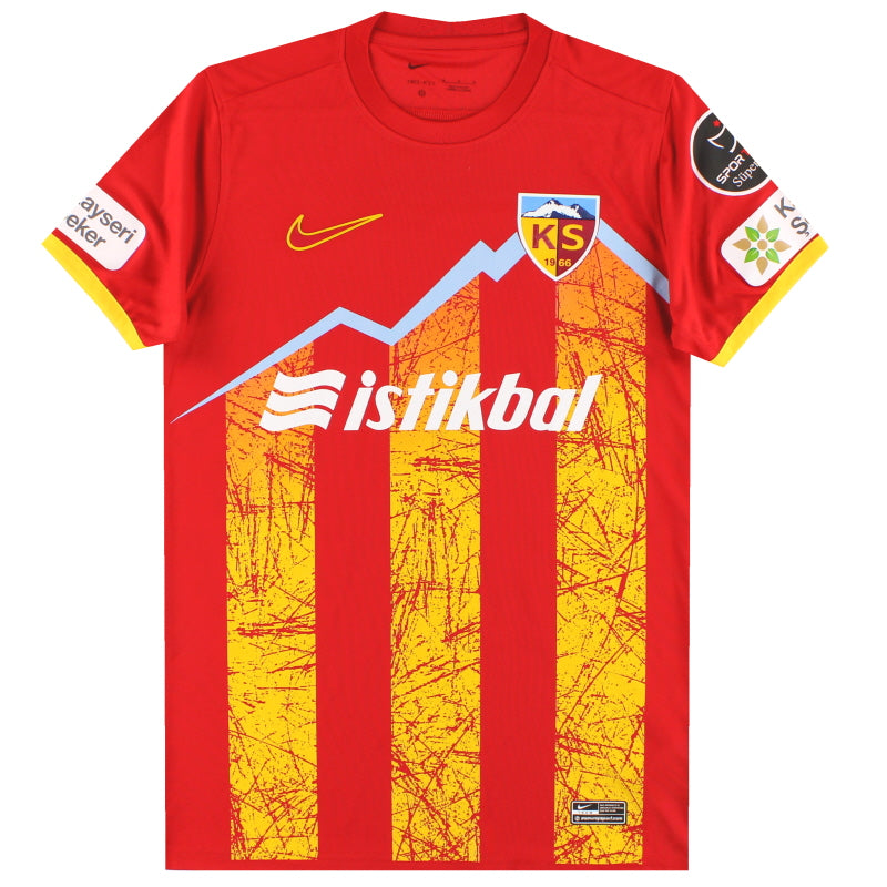 Maillot Football Kayserispor Bleu - Homme Taille L, Manches Courtes