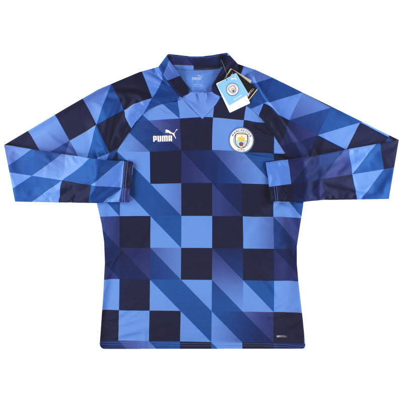 2022-23 Manchester City Puma Pre-Match Sweat Top *w/tags* Football Shirt