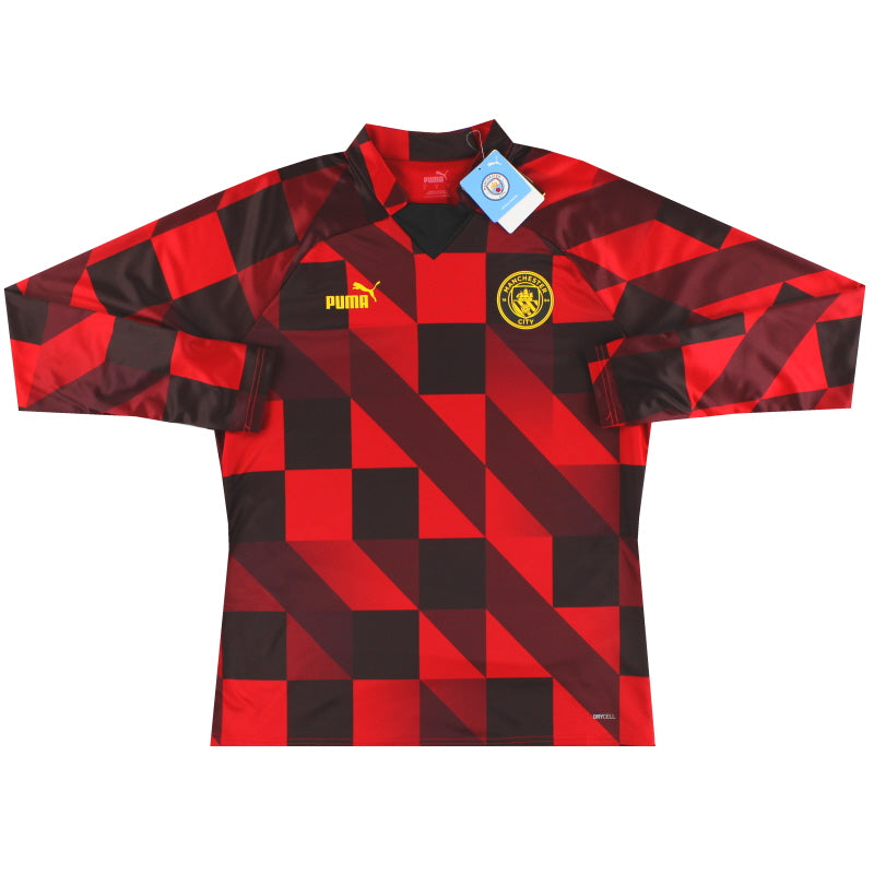 2022-23 Manchester City Puma Pre-Match Sweat Top *w/tags* Football Shirt