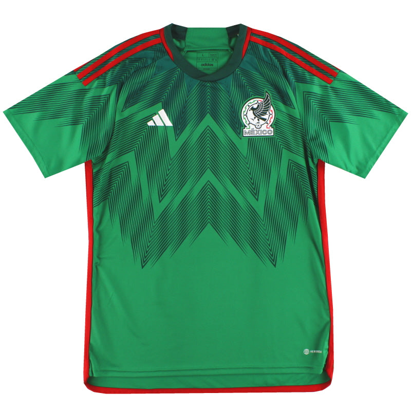 2022-23 Mexico adidas Home Shirt *As New* L Football Shirt