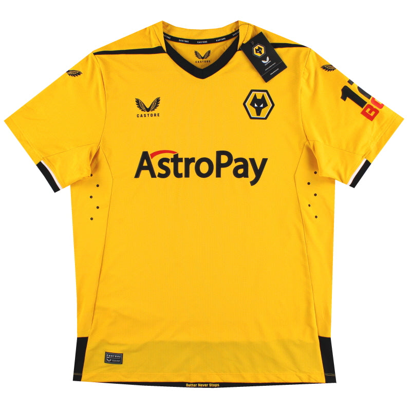 2022-23 Wolves Castore Pro Home Shirt *w/tags* XL Football Shirt