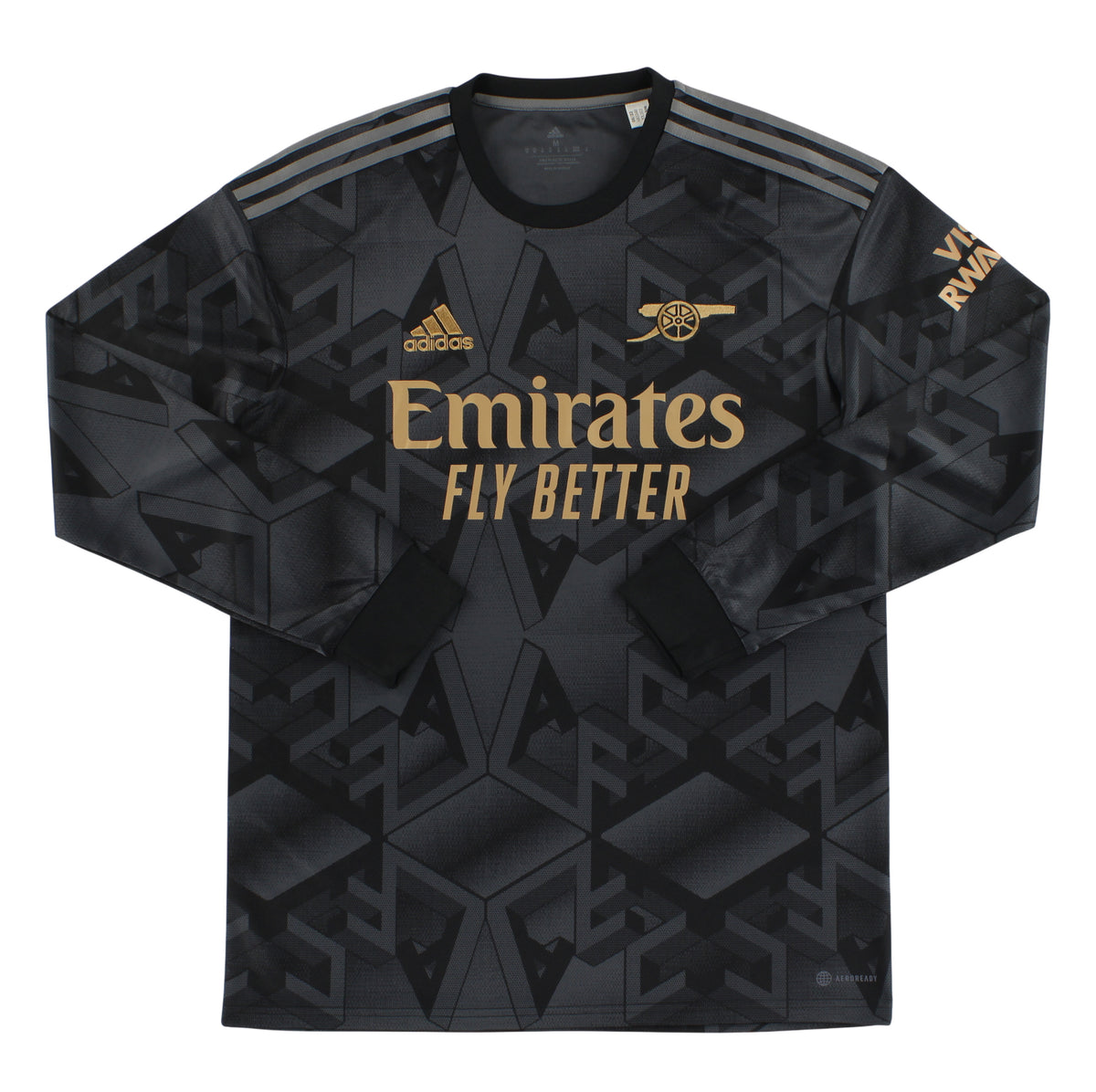 2022-23 Arsenal adidas Away Shirt G. Jesus #9 L/S *Mint* M