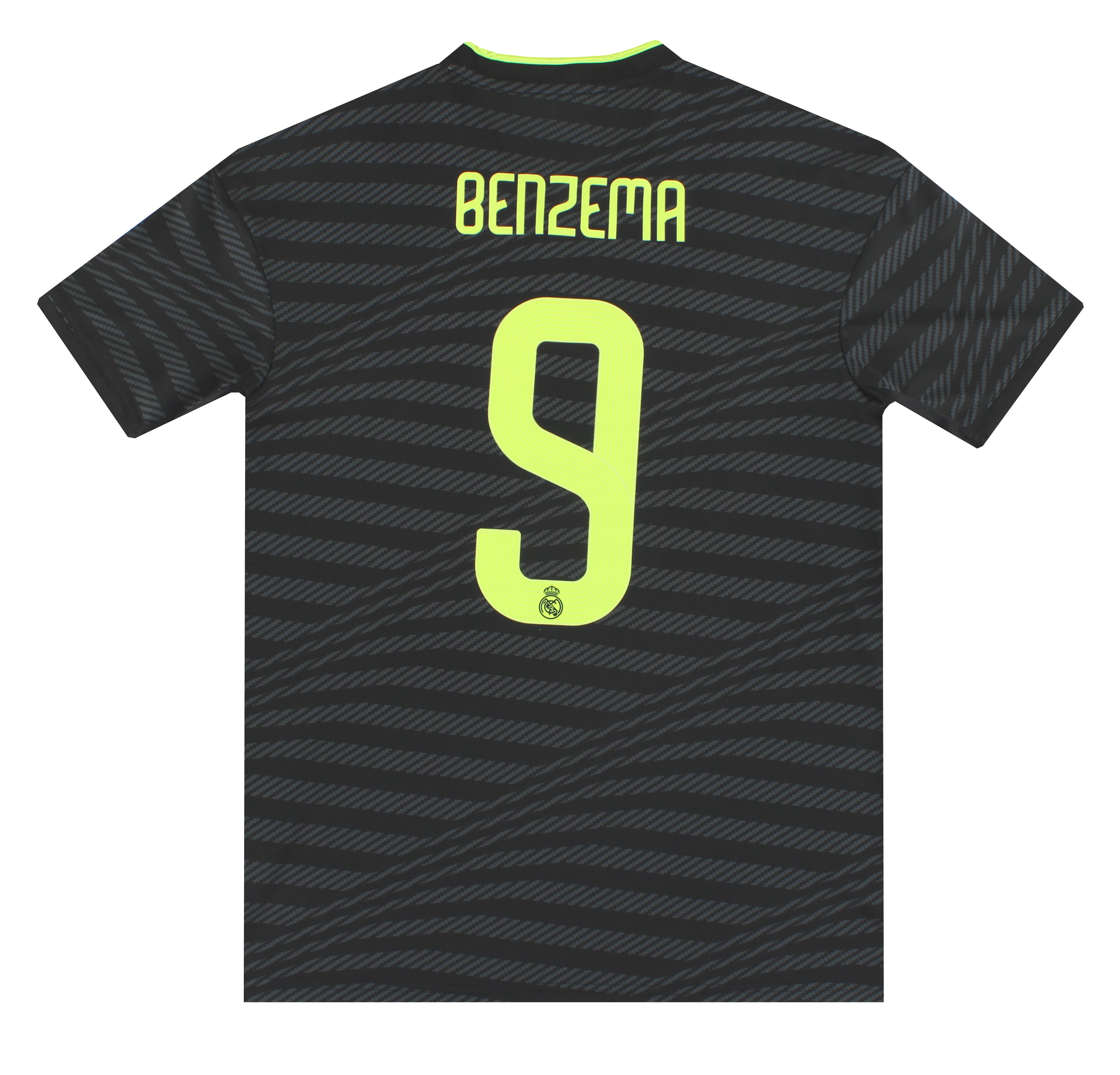 2022-23 Real Madrid adidas Third football Shirt Benzema #9