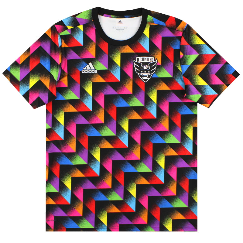 2022 DC United adidas LGBTQ+ Pre-Match Shirt *Mint* L Training Shirt