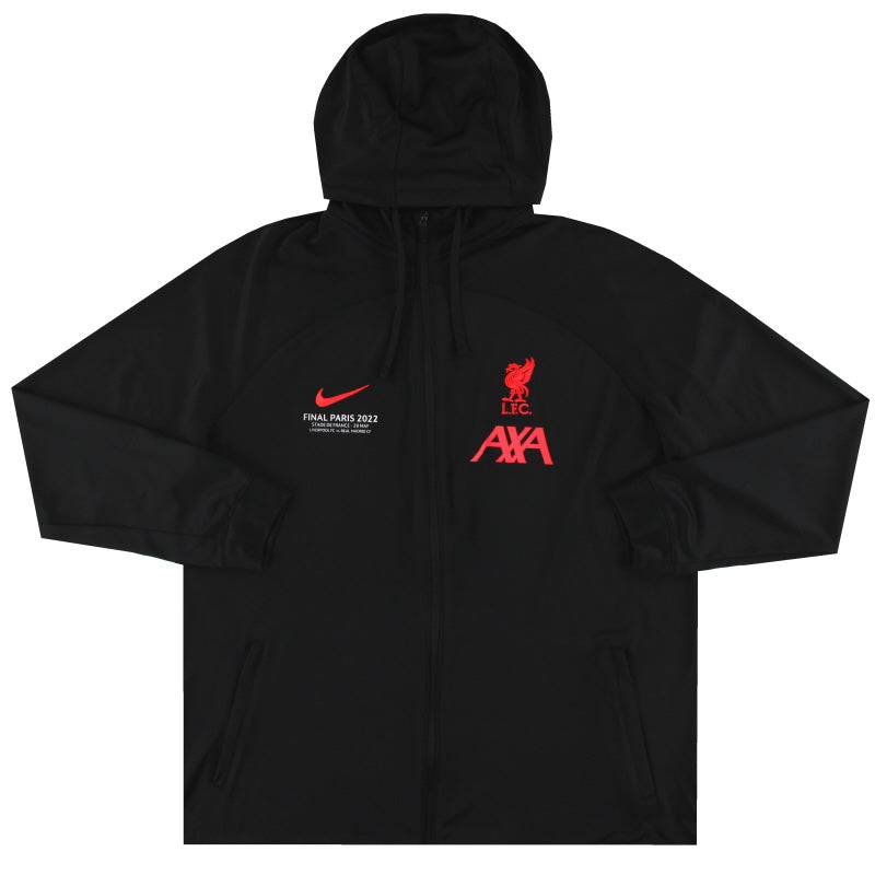 2022 Liverpool Nike CL Final Hooded Jacket *As New* XL Jacket