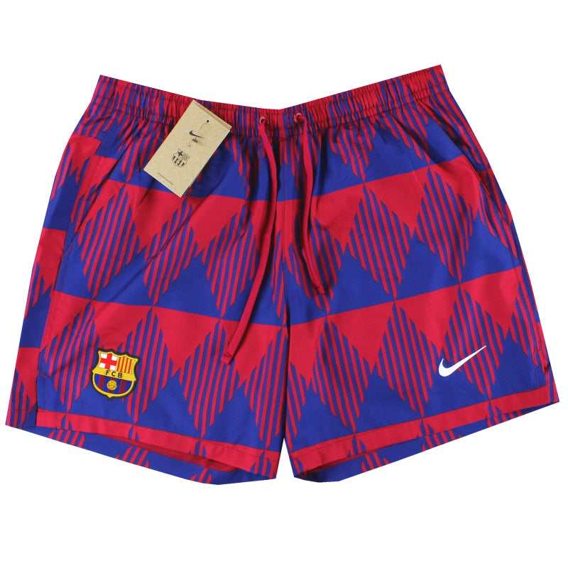 2023-24 Barcelona Nike Flow Graphic Shorts *w/tags* Football Shirt