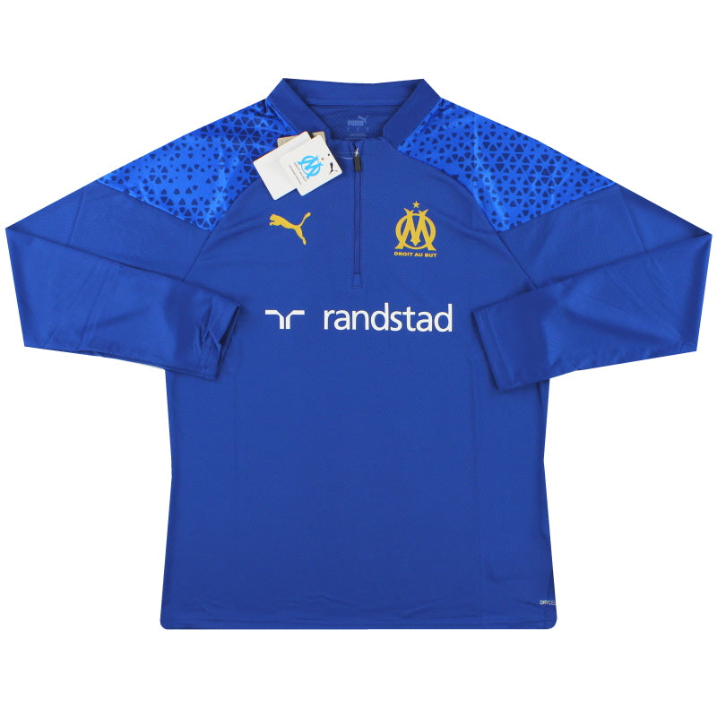 2023-24 Marseille Puma 1/4 Zip Training Top *BNIB* Football Shirt