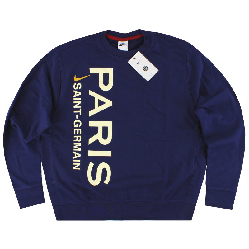 2023-24 Paris Saint-Germain Crew-Neck French Terry Sweatshirt *BNIB* Sweatshirt