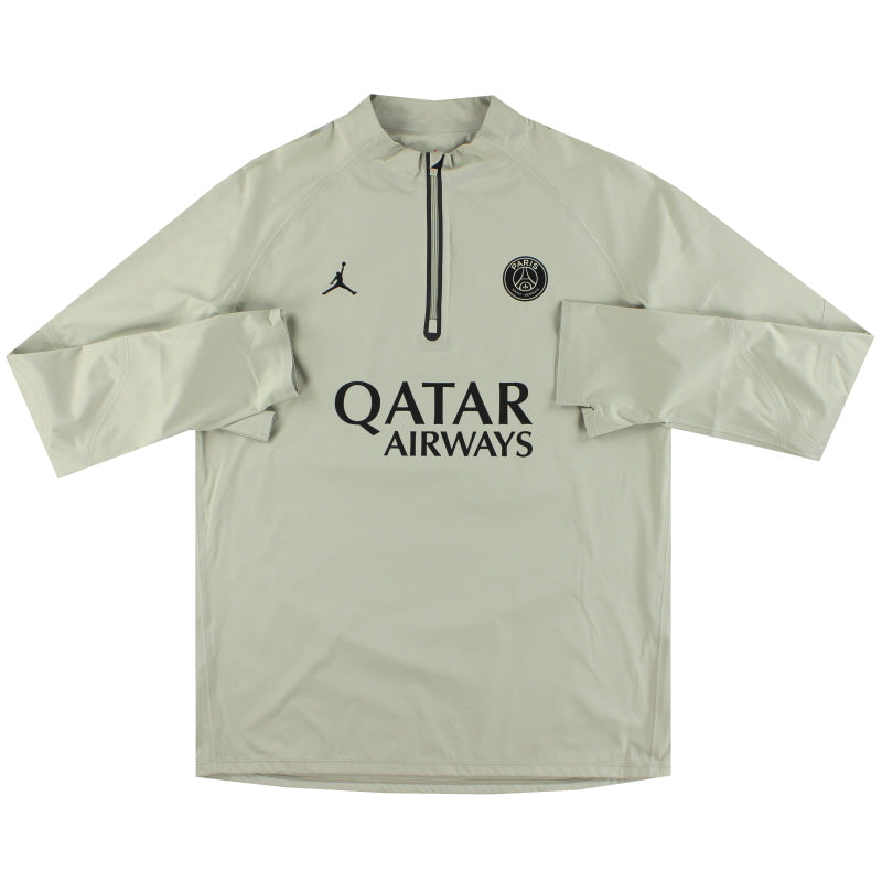 2023-24 Paris Saint-Germain Nike Jordan Storm-FIT Winter Warrior Drill Top *As New* L Training Top