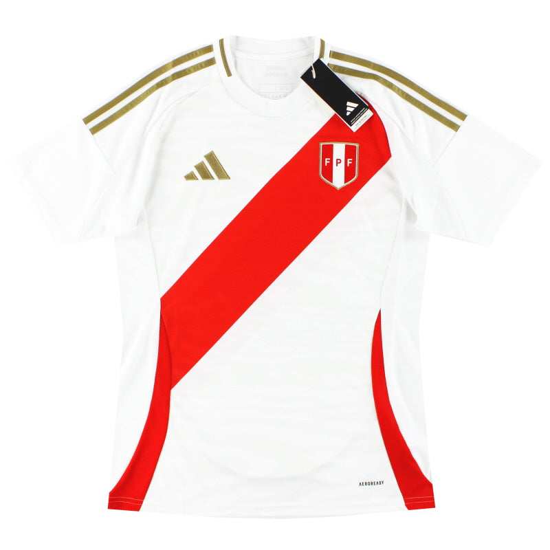 2024-25 Peru adidas Home Shirt *BNIB* Football Shirt
