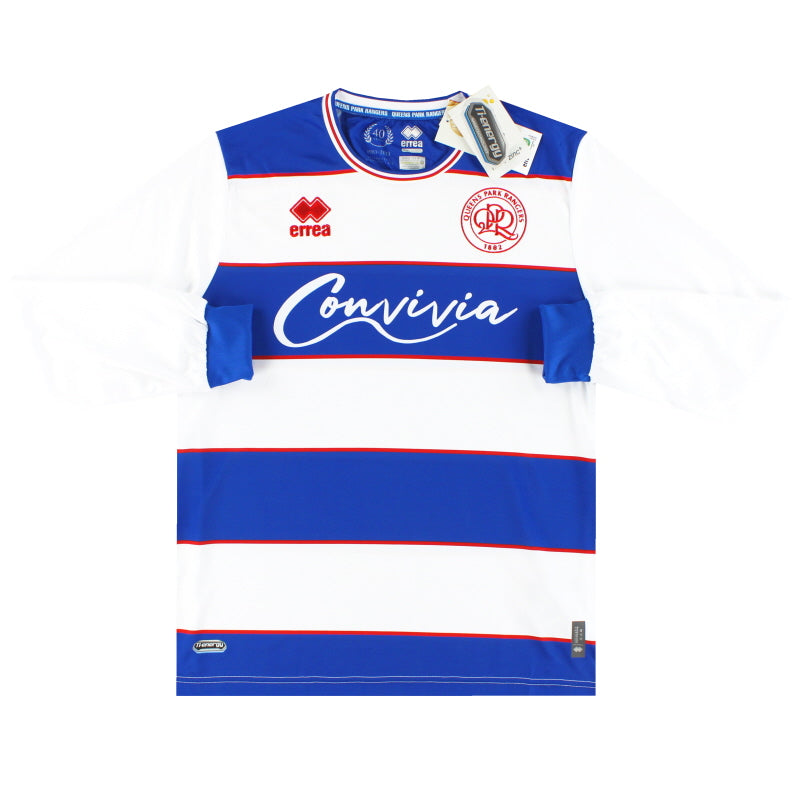2023-24 QPR Errea Home Shirt L/S *w/tags* Football Shirt