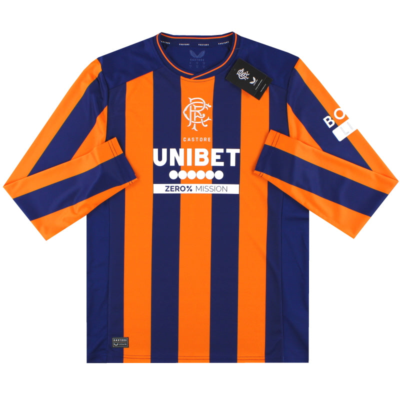 2023-24 Rangers Castore Third Shirt L/S *BNIB* M Football Shirt