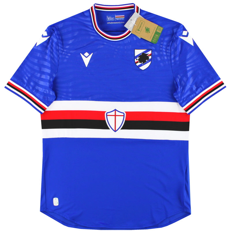 2023-24 Sampdoria Macron Home Shirt *BNIB* Football Shirt