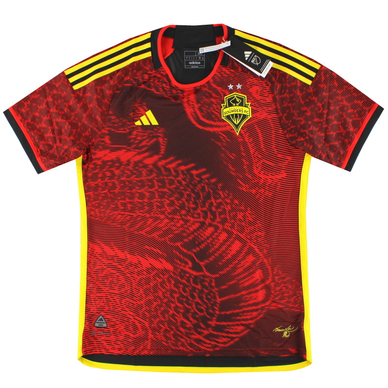 2023-24 Seattle Sounders adidas Authentic Away Shirt *w/tags* Football Shirt