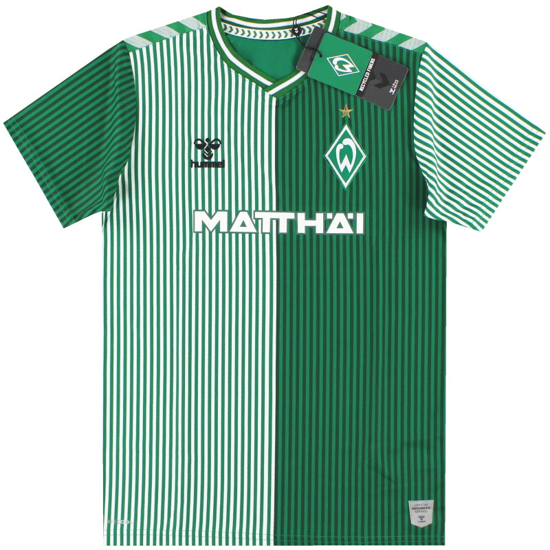 2023-24 Werder Bremen Hummel Home Shirt *BNIB* S.Boys Football Shirt