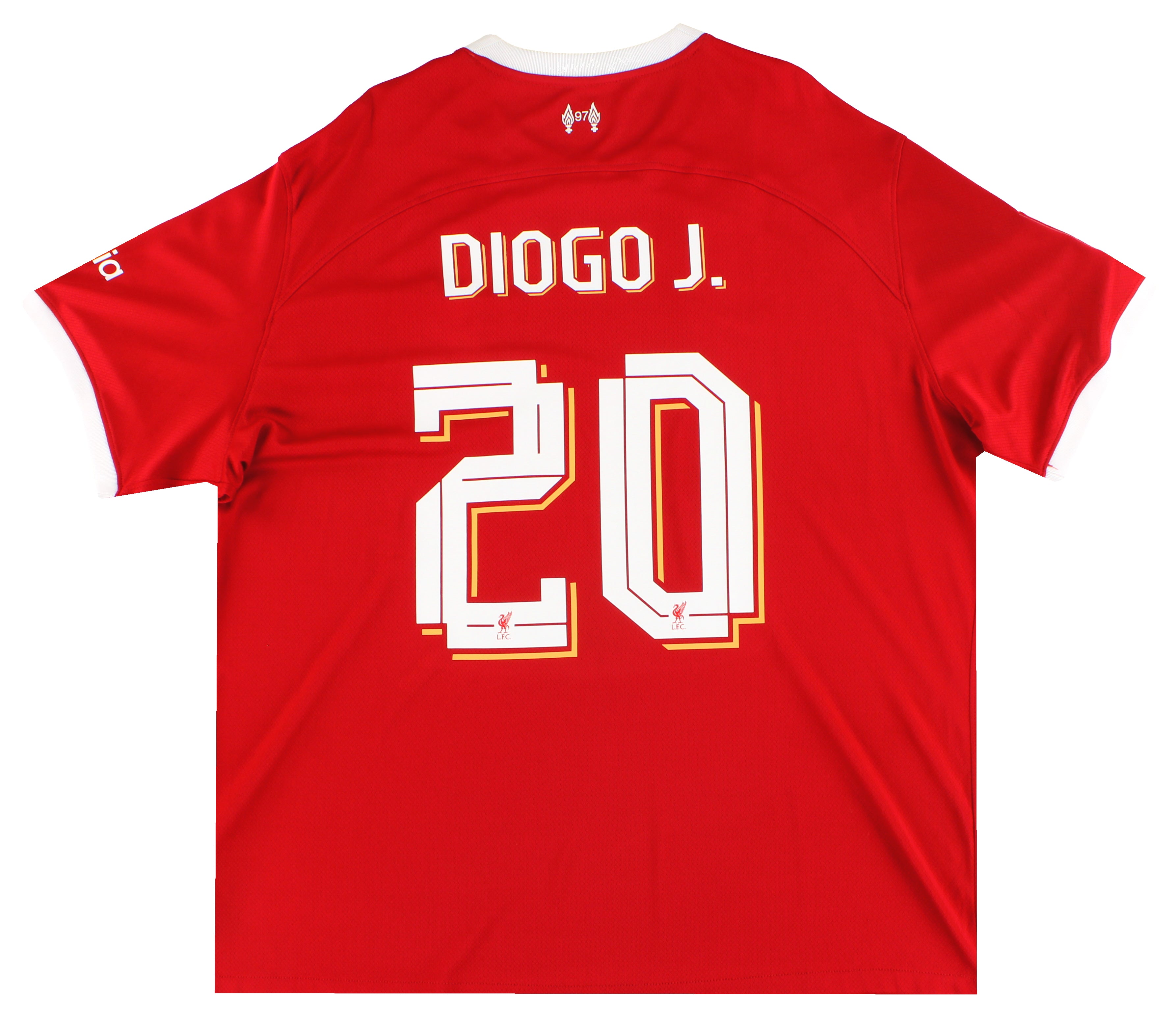 2023-24 Liverpool Nike Home Shirt Diogo J. #20 XXL