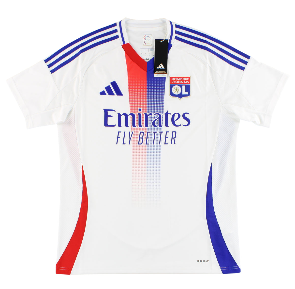 2024-25 Lyon adidas Home Shirt *BNIB*
