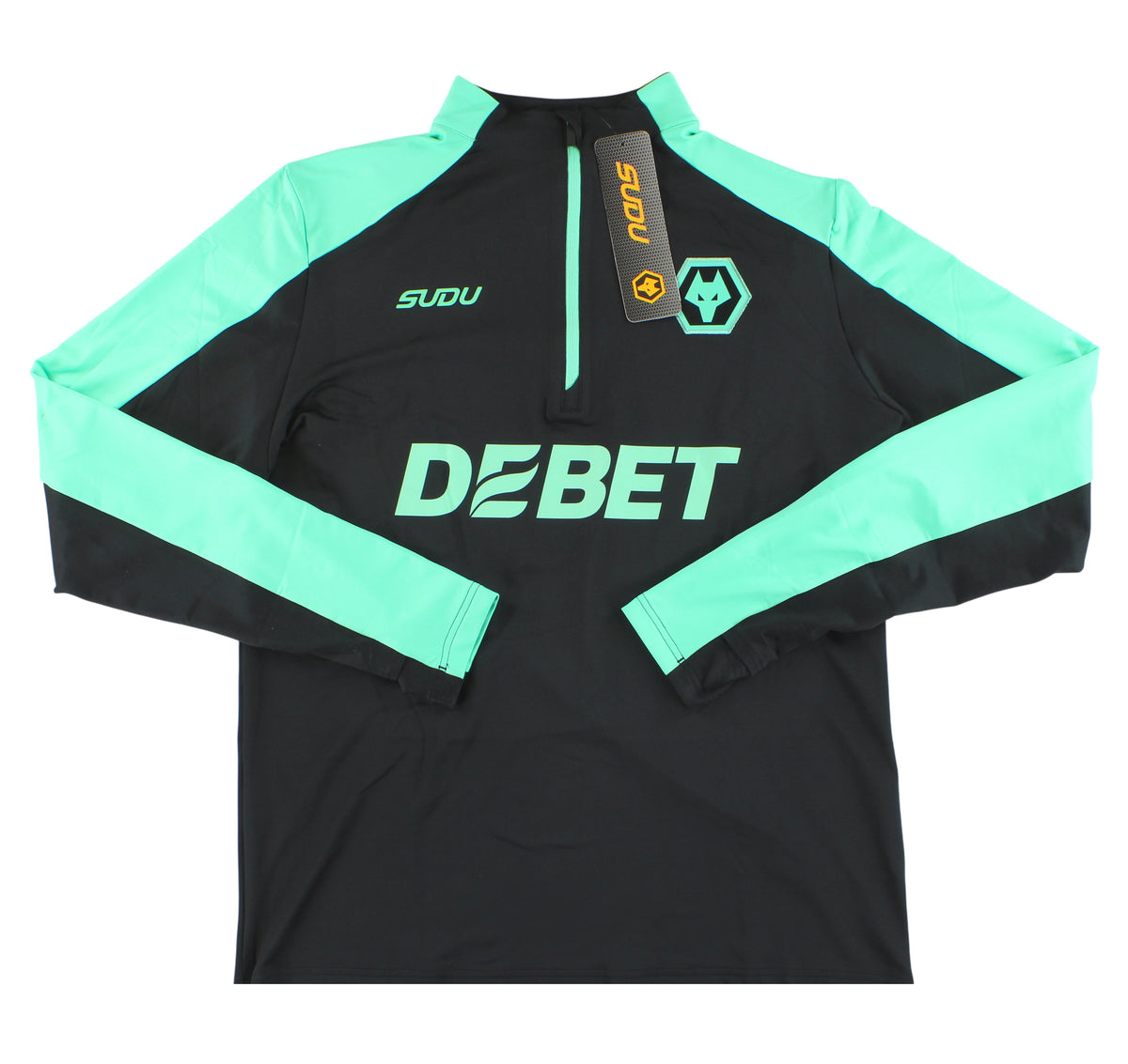 2024-25 Wolves Sudu Coaches Pre-Match 1/4 Zip *BNIB*