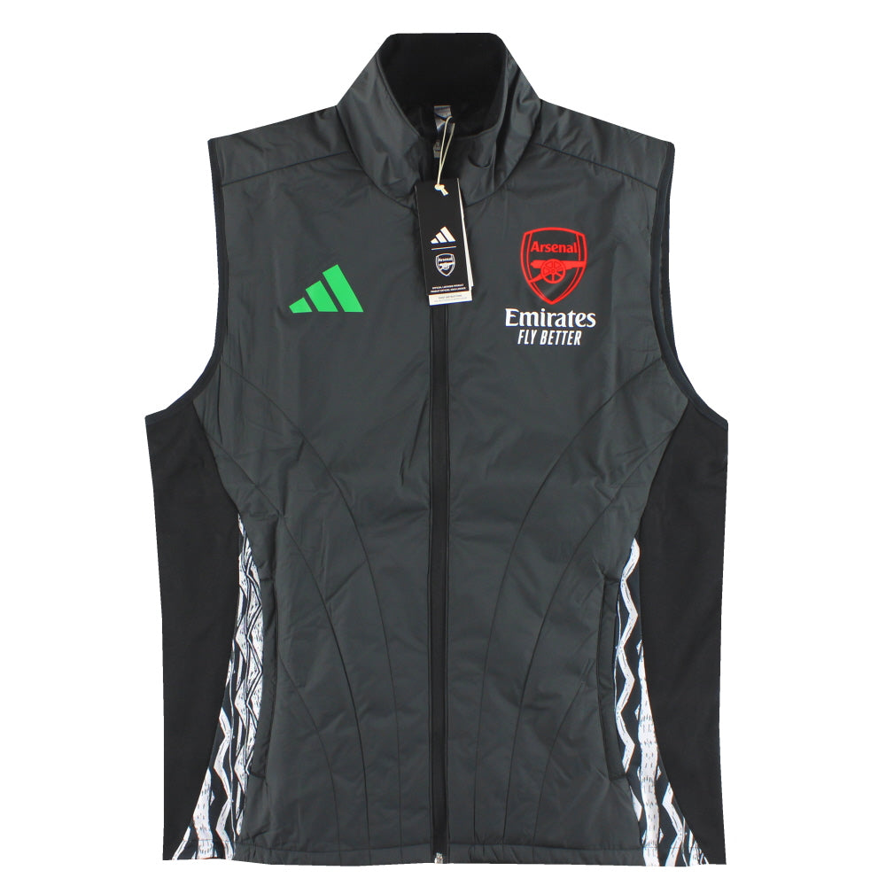 2024-25 Arsenal adidas European Winter Gilet *w/tags*