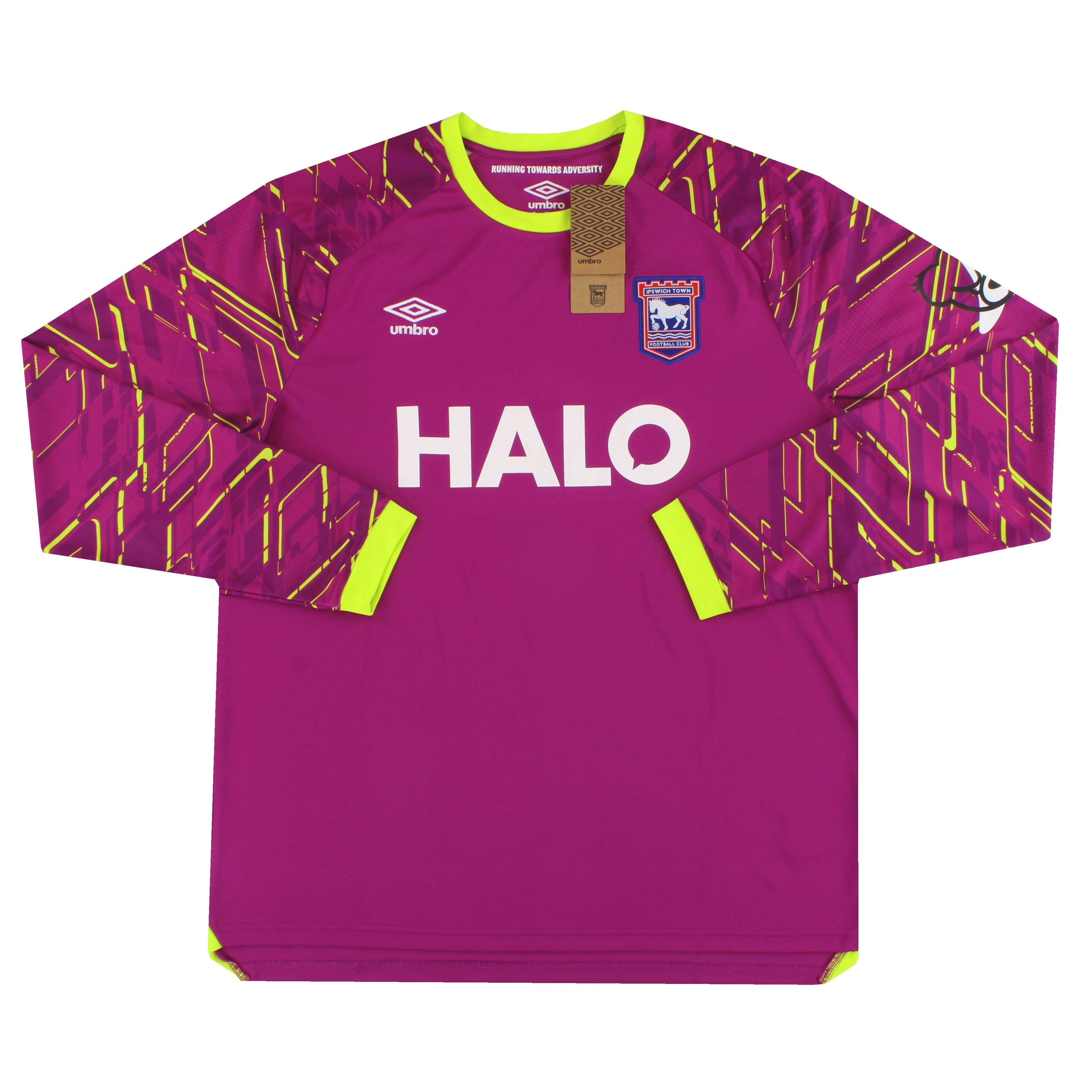 2025-26 Ipswich Umbro Goalkeeper Shirt L/S *w/tags* TM12736-080