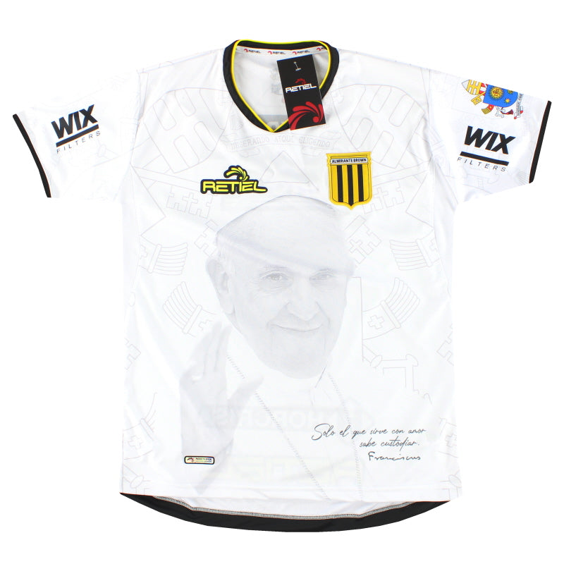 2025 Club Almirante Brown 'Pope Francis' Shirt *BNIB*