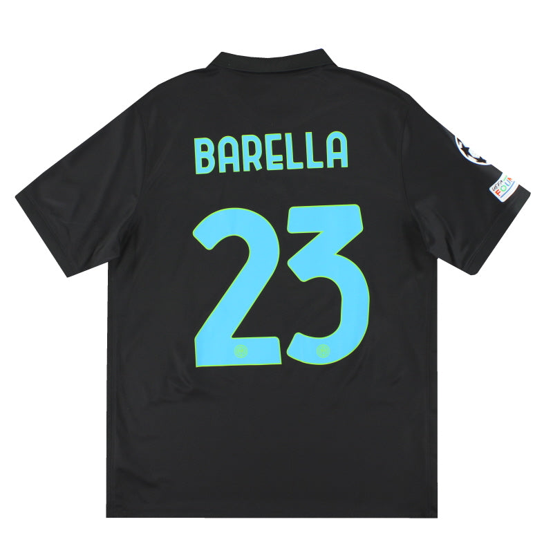 2021-22 Inter Milan Nike Third Shirt Barella #23 *w/tags* L DB5899