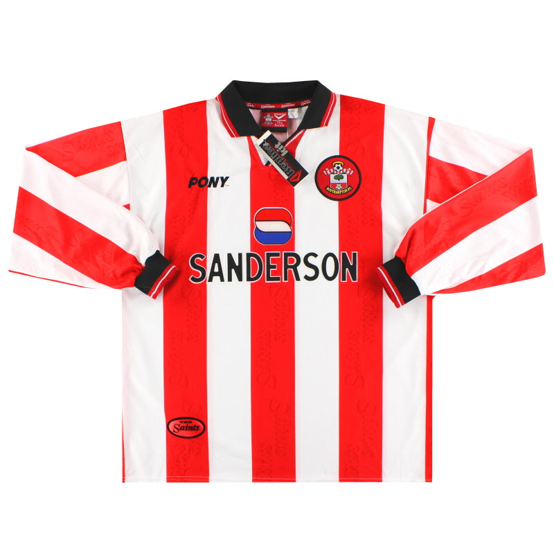 1997-99 Southampton Pony Home Shirt L/S *w/tags* XL | Vintage