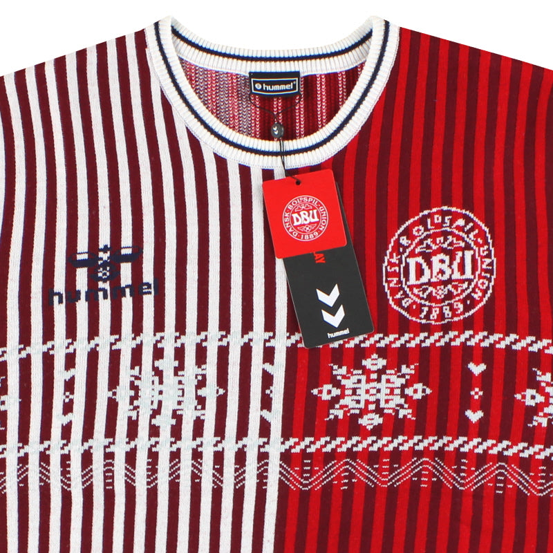 Denmark DBU Hummel '1986' Christmas Jumper *BNIB* Close