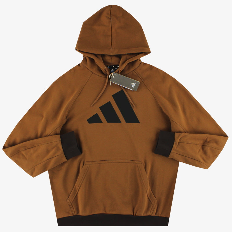 adidas Badge Of Sport Brown Hoodie *BNIB* L Hoodie