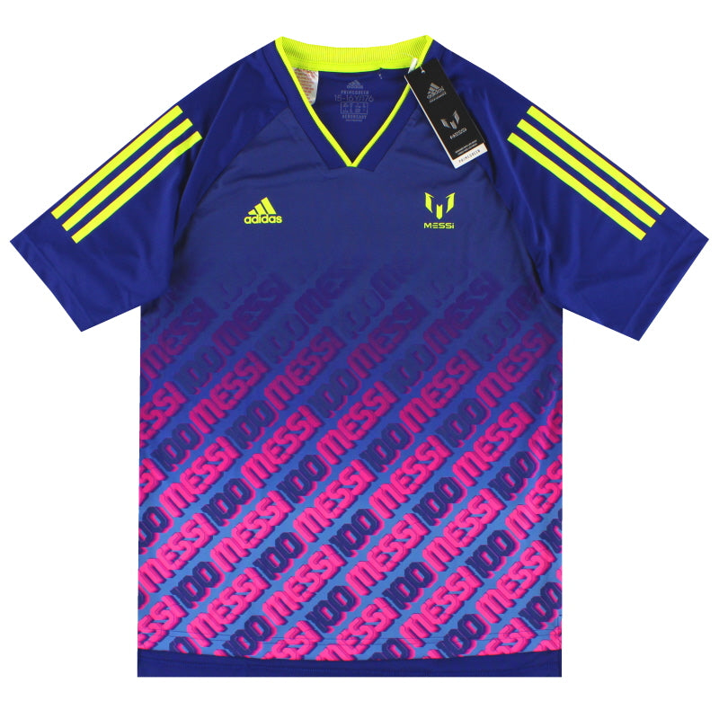 adidas Messi Iconic Tee *w/tags* XL.Boys GT9400 Vintage Football Shirts