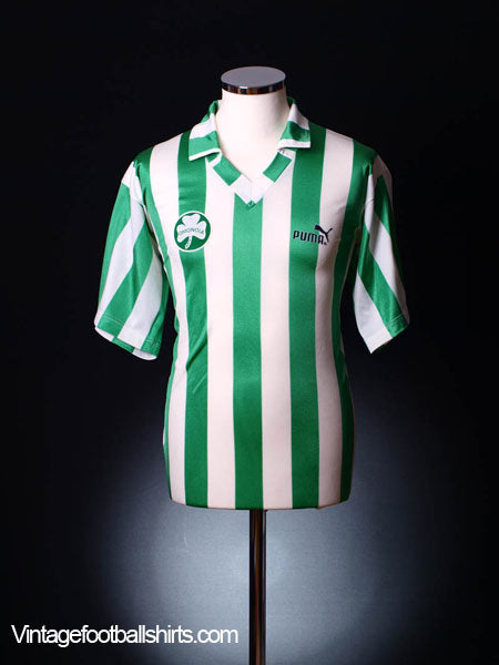 Circa Late 1980's Omonia Nicosia Away Shirt *Mint* L Football Shirt