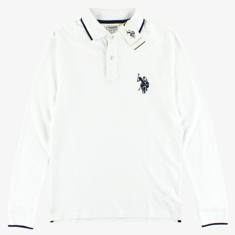 U.S. POLO ASSN. Men´s Polo Long Sleeve Shirt *BNIB* Football Shirt