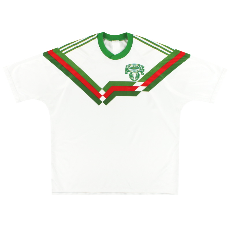 1989-91 Cork City adidas Home Shirt XL