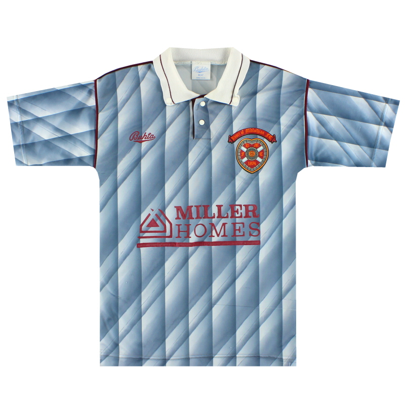 1990-91 Hearts Bukta Away Shirt L.Boys