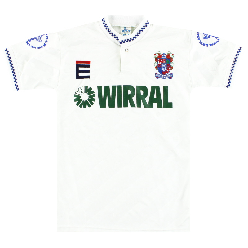 1990-91 Tranmere Rovers ’Wembley 1991’ Home Shirt L.Boys