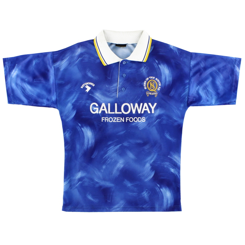 1990-94 Queen of the South Home Shirt S
