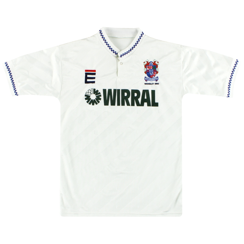 1990 Tranmere Rovers ’Wembley 1990’ Home Shirt M