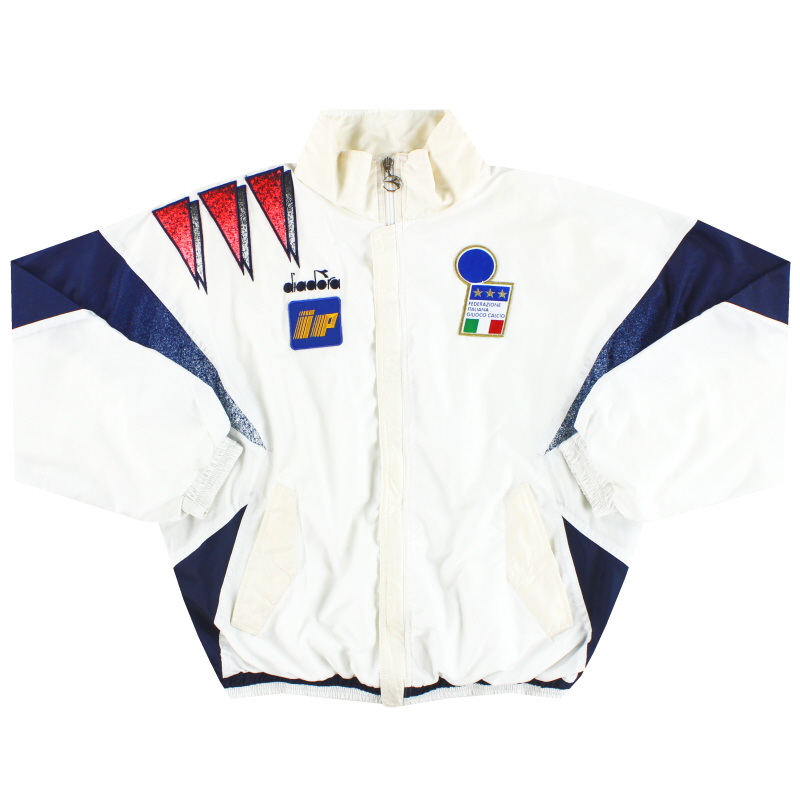 1993-94 Italy Diadora Player Issue Track Jacket *Mint* L