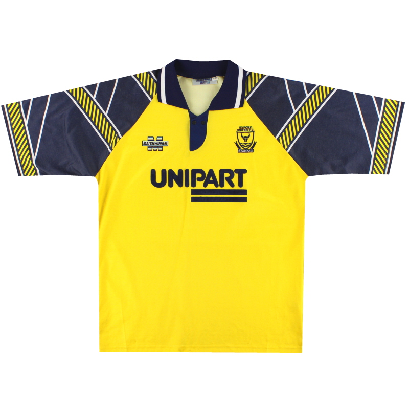 1993-94 Oxford United Matchwinner Centenary Home Shirt L