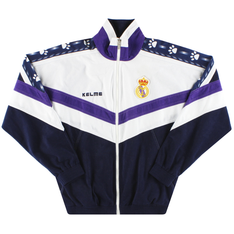 1996-97 Real Madrid Kelme Track Jacket S