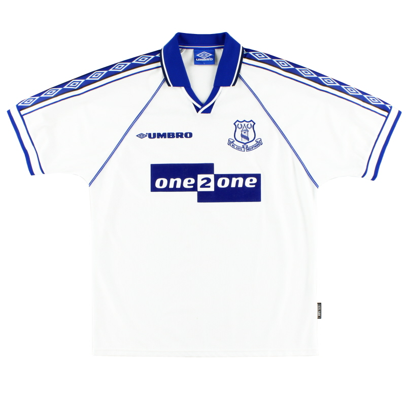 1998-99 Everton Umbro Away Shirt XL